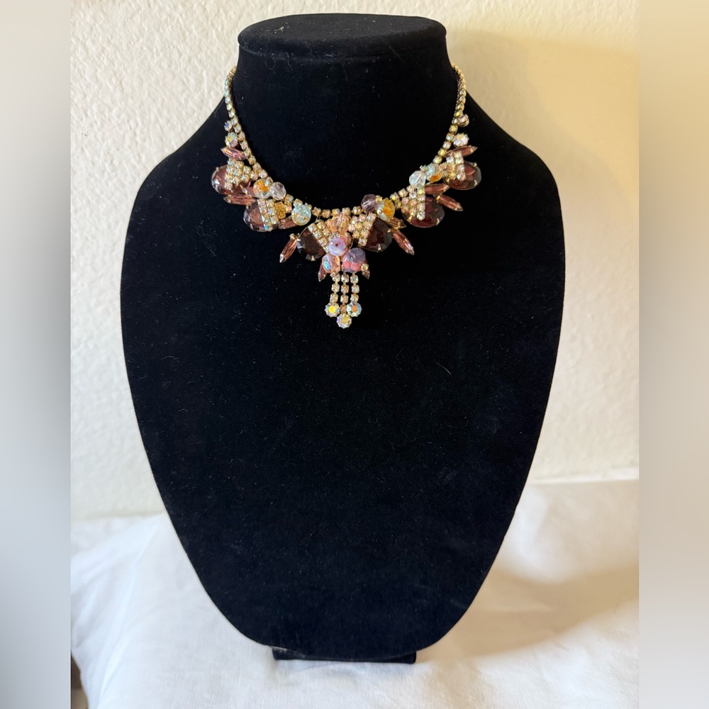 Juliana Delizza & Elster Rhinestone Necklace